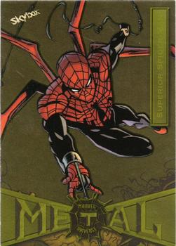 2021 SkyBox Metal Universe Marvel Spider-Man - Yellow FX #88 Superior Spider-Man Front