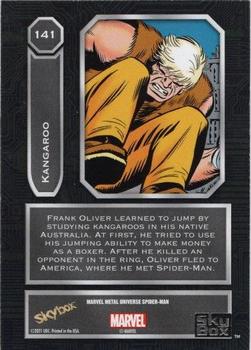 2021 SkyBox Metal Universe Marvel Spider-Man - Yellow FX #141 Kangaroo Back