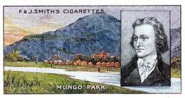 1997 Card Collectors Society 1911 F. & J. Smith's Famous Explorers (reprint) #8 Mungo Park Front