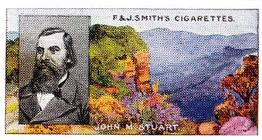 1997 Card Collectors Society 1911 F. & J. Smith's Famous Explorers (reprint) #12 John M. Stuart Front