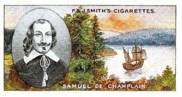 1997 Card Collectors Society 1911 F. & J. Smith's Famous Explorers (reprint) #18 Samuel de Champlain Front