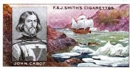 1997 Card Collectors Society 1911 F. & J. Smith's Famous Explorers (reprint) #19 John Cabot Front