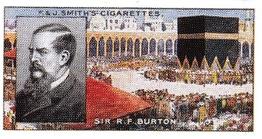 1997 Card Collectors Society 1911 F. & J. Smith's Famous Explorers (reprint) #35 Sir Richard F. Burton Front