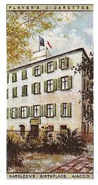 1996 Card Collectors Society 1916 Player's Napoleon (reprint) #2 Napoleon's Birthplace Front