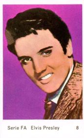 1960-69 Dutch Gum Serie FA #8 Elvis Presley Front