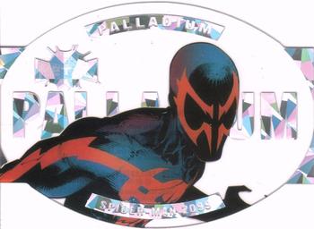2021 SkyBox Metal Universe Marvel Spider-Man - Palladium #42P Spider-Man 2099 Front