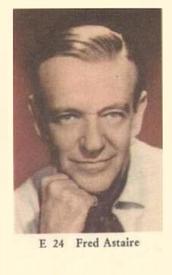 1962 Dutch Gum E Set (straight letters) #E24 Fred Astaire Front