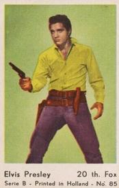 1960-69 Dutch Gum Serie B (Printed in Holland) #85 Elvis Presley Front