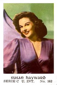 1950-59 Dutch Gum Serie C (Name in Script) #162 Susan Hayward Front