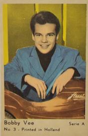 1964 Dutch Gum Serie A (Printed in Holland) #3 Bobby Vee Front