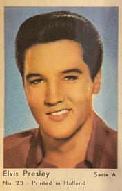 1964 Dutch Gum Serie A (Printed in Holland) #23 Elvis Presley Front