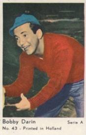 1964 Dutch Gum Serie A (Printed in Holland) #43 Bobby Darin Front