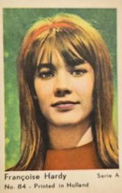 1964 Dutch Gum Serie A (Printed in Holland) #84a Francoise Hardy Front