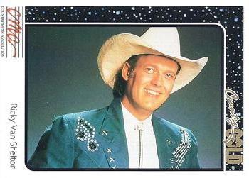 1992 Sterling CMA Country Gold Autograph Series #7 Ricky Van Shelton Front