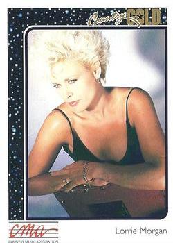 1992 Sterling CMA Country Gold Autograph Series #9 Lorrie Morgan Front