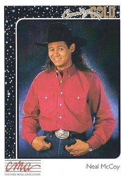 1992 Sterling CMA Country Gold Autograph Series #13 Neal McCoy Front