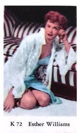 1950-59 Dutch Gum K Set #K72 Esther Williams Front
