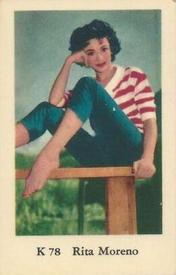 1950-59 Dutch Gum K Set #K78 Rita Moreno Front