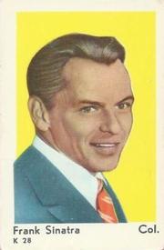 1950-59 Dutch Gum K Set (with Studio) #K28 Frank Sinatra Front