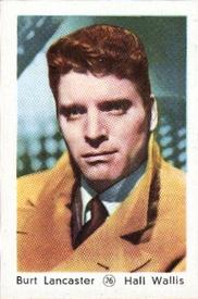 1952 Maple Leaf Gum Film Stars #26 Burt Lancaster Front
