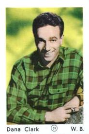 1952 Maple Leaf Gum Film Stars #39 Dane Clark Front