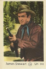 1952 Maple Leaf Gum Film Stars #134 James Stewart Front