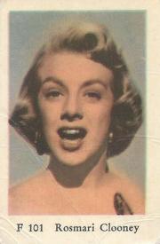 1962 Dutch Gum F Set (straight letters) #F101 Rosemary Clooney Front