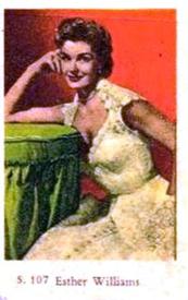 1957 Dutch Gum S Set #S107 Esther Williams Front