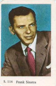 1957 Dutch Gum S Set #S116 Frank Sinatra Front