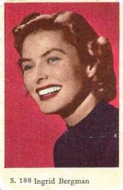 1957 Dutch Gum S Set #S188 Ingrid Bergman Front
