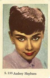 1957 Dutch Gum S Set #S235 Audrey Hepburn Front