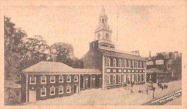 1903 Telonette Views and Art Studies (Type 1) (T116) #164 Independence Hall Front