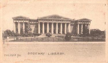 1903 Telonette Views and Art Studies (Type 1) (T116) #165 Ridgeway Library Front