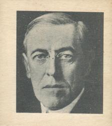 1940 Trio Gum Presidents (R210) #NNO Woodrow Wilson Front