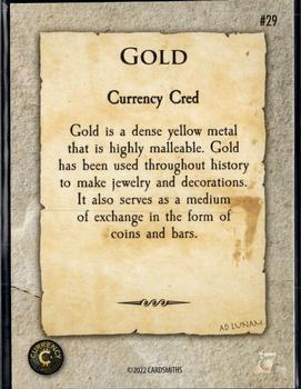 2022 Cardsmiths Currency Series 1 #29 Gold Back