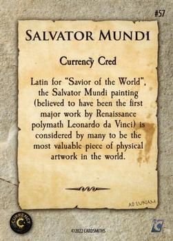 2022 Cardsmiths Currency Series 1 #57 Salvator Mundi Back