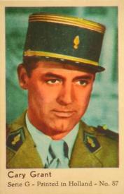 1966 Dutch Gum Serie G #87 Cary Grant Front