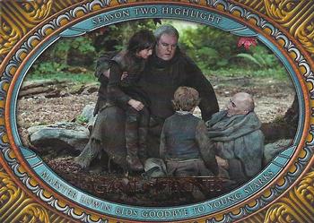 2022 Rittenhouse Game of Thrones: The Complete Series Volume 2 #15 Maester Luwin Bids Goodbye to Young Starks Front