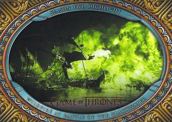 2022 Rittenhouse Game of Thrones: The Complete Series Volume 2 #16 Wildfire at Battle of the Blackwater Front