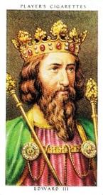 1997 Card Collectors 1935 Player's Kings & Queens of England (reprint) #11 Edward III Front