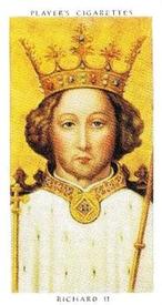1997 Card Collectors 1935 Player's Kings & Queens of England (reprint) #12 Richard II Front