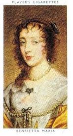 1997 Card Collectors 1935 Player's Kings & Queens of England (reprint) #30 Henrietta Maria Front