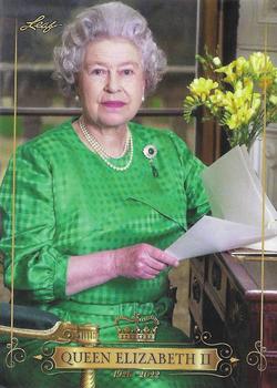 2022 Leaf Queen Elizabeth II Remembrance #QE-2 Queen Elizabeth II Front
