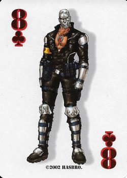2002 G.I. Joe Playing Cards #8C Destro Front