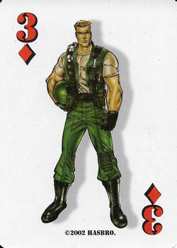 2002 G.I. Joe Playing Cards #3D Duke Front