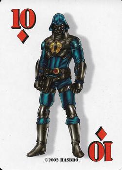 2002 G.I. Joe Playing Cards #10D Cobra Neo-Viper Front