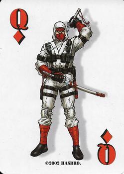2002 G.I. Joe Playing Cards #QD Storm Shadow Front