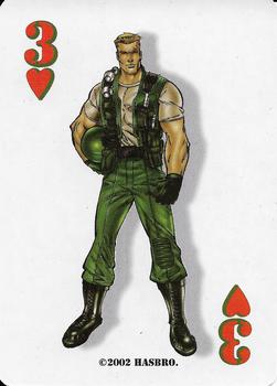 2002 G.I. Joe Playing Cards #3H Duke Front