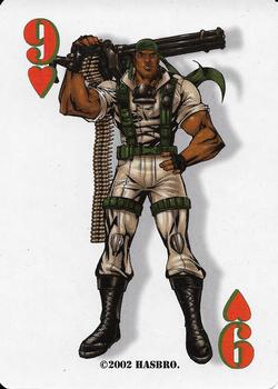 2002 G.I. Joe Playing Cards #9H Heavy Duty Front