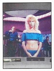 1992 Panini Star Trek: The Next Generation Stickers (Red backs) #109 Wyatt's blonde 
